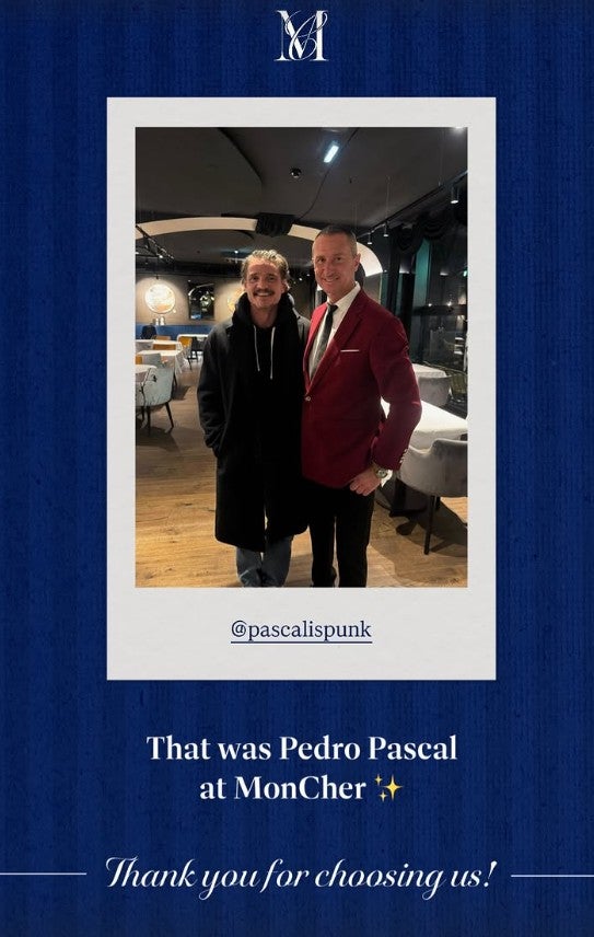 Pedro Pascal in Wien