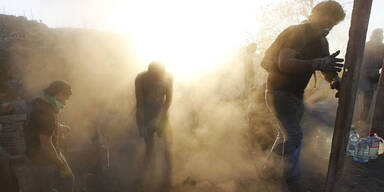 Valparaiso unter dicker Ascheschicht
