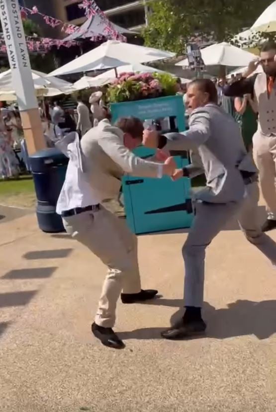 Blutige Prügelei überschattet Königliches Pferderennen