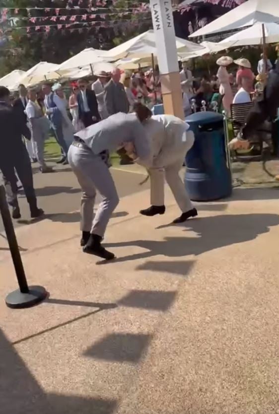 Blutige Prügelei überschattet Königliches Pferderennen