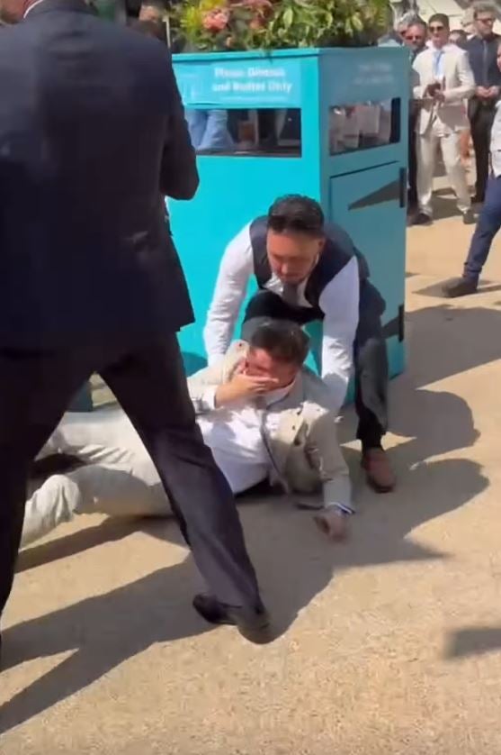 Blutige Prügelei überschattet Königliches Pferderennen