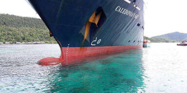 Kreuzfahrtschiff zerst&ouml;rt einzigartiges Unterwasser-Juwel