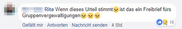 Shitstorm im Internet nach dem Urteil