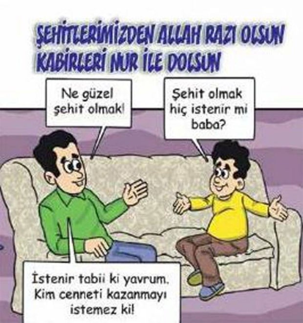 Türkei: Comic verherrlicht Märtyrer-Tod