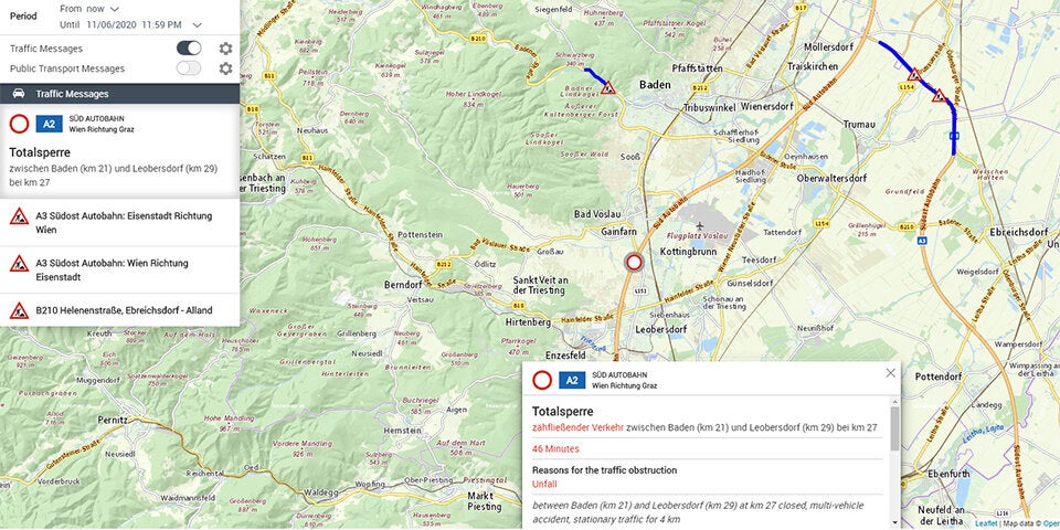 Massen-Crash legte Südautobahn lahm