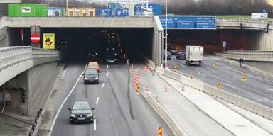 Tangenten-Baustelle sorgt für Stau-Chaos