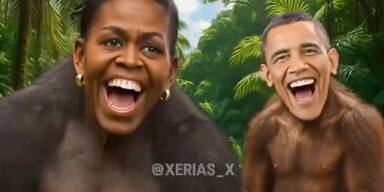 Rassismus-Eklat: Trump verh&ouml;hnt Obamas als Affen