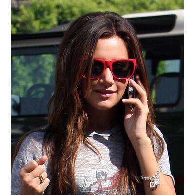 Bunte Sonnenbrillen der Stars