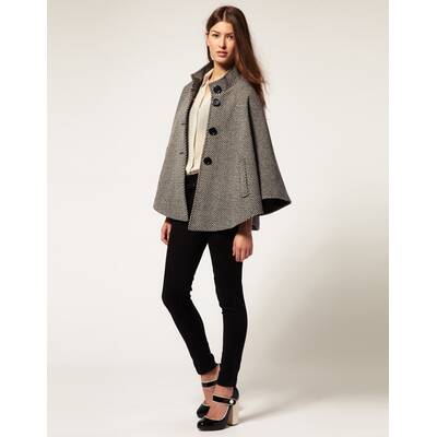 Cape, Poncho, Parka: Die neuen Jackentrends