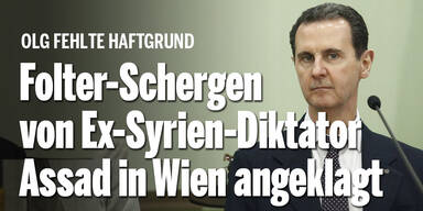 Folter-Schergen Assads in Wien angeklagt