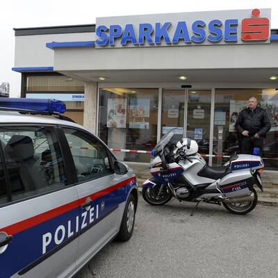 Brutaler Überfall auf Bank (OÖ)