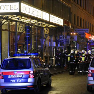 Hotel Astoria nach Brand evakuiert