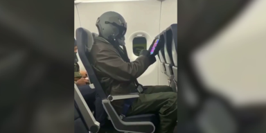Wenn man um 10 Uhr landet, um 11 aber den Luftraum überwachen muss