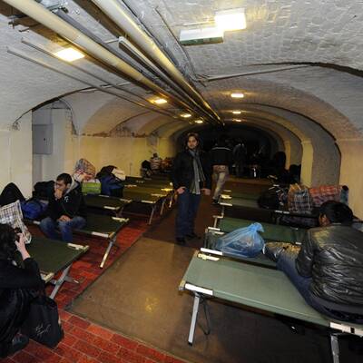 Flüchtlinge ziehen ins Servitenkloster ein