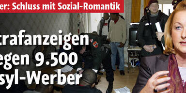 Strafanzeige gegen 9.500 Asyl-Werber