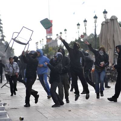 Ausschreitungen in Athen