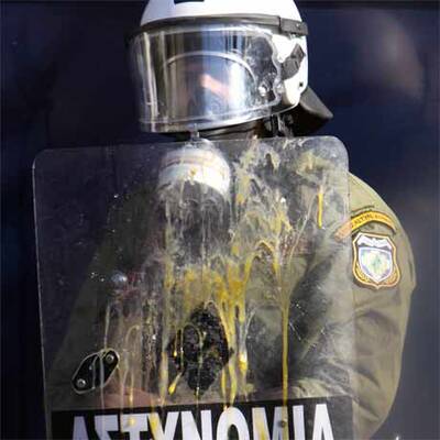 Krawalle in Griechenland