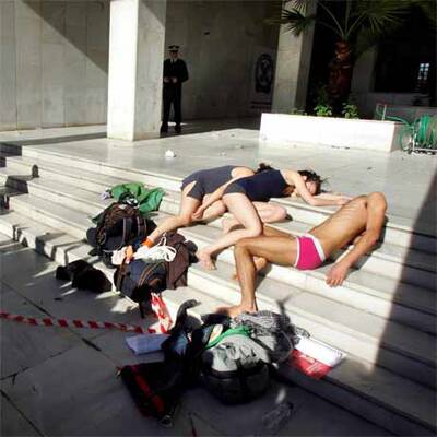 Krawalle in Griechenland