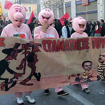 Proteste in Athen