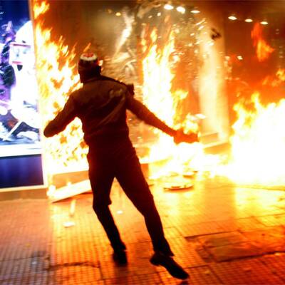 Krawalle in Griechenland