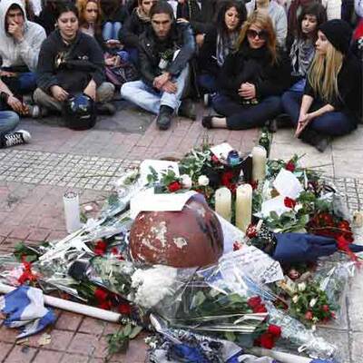 Krawalle in Griechenland