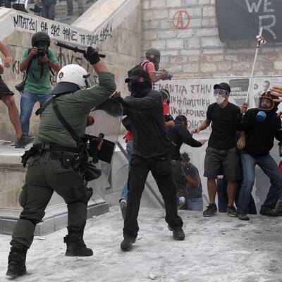 Massive Streiks und Proteste in Griechenland