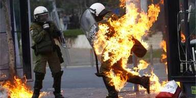 Proteste in Athen gehen weiter