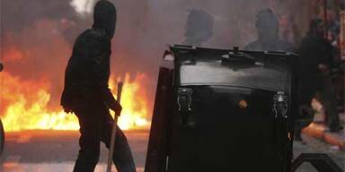 Wieder Gewalt bei Demonstrationen in Athen