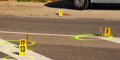 Polizei  erschießt Räuber auf der Flucht