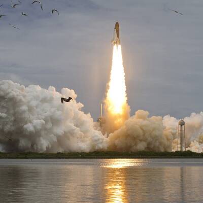 Die besten Bilder vom Raumfähren-Start