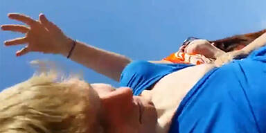 Attacke auf Quadcopter-Pilot