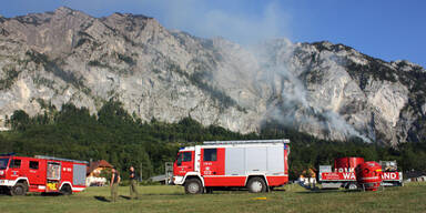 Waldbrände in OÖ weiter hartnäckig