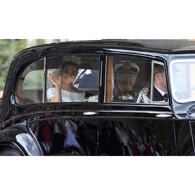 Hochzeit in Schweden: Das Brautpaar