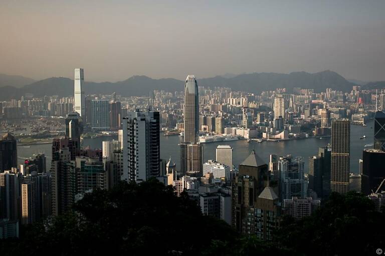 Hongkong - von hier aus machte Sohmen Milliarden.