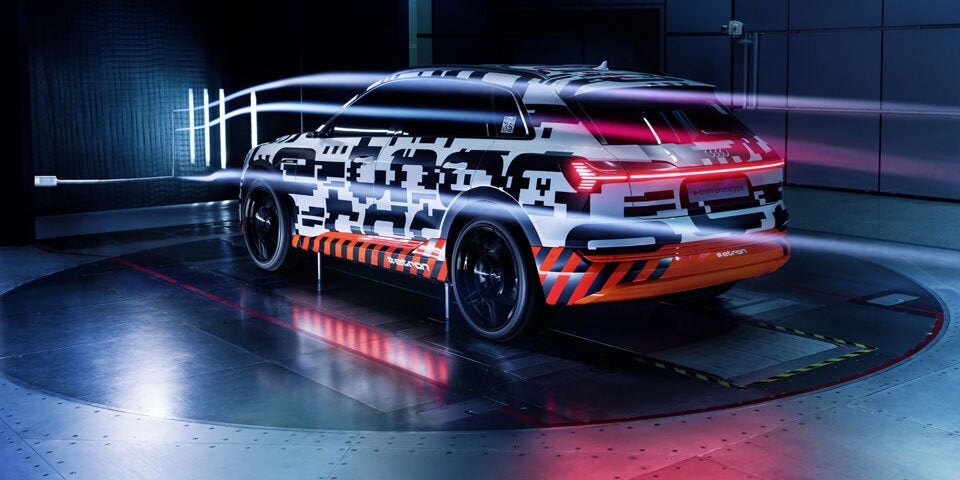 Audi e-tron ist 1. Auto ohne Außenspiegel