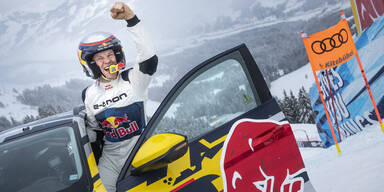 Audis Elektro-SUV stürmt die Streif hoch