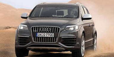 Audi Q7 3.0 TDI mit sauberem Diesel