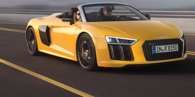 So fährt der neue Audi R8 Spyder