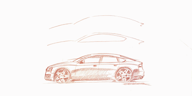 Erste offizielle Skizze und ein Foto