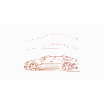 Erste offizielle Skizze und ein Foto