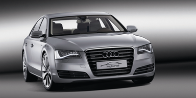 Audi A1- und A8-Hybrid in Genf