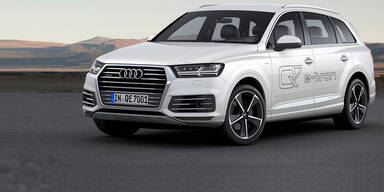 Audi Q7 mit Plug-in-Hybrid startet