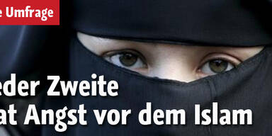 Jeder Zweite hat Angst vor dem Islam