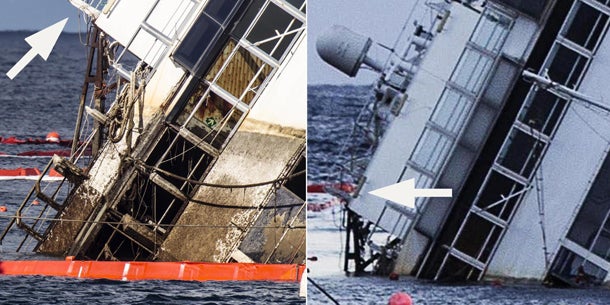 Costa Concordia wird geborgen