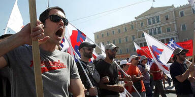 Frust und blinde Wut in Athen