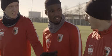 &Ouml;FB-Stars gl&auml;nzen in Augsburg-Video