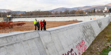 Hochwasserschutz: Wienfluss f&uuml;r 5.000-j&auml;hrliches gewappnet