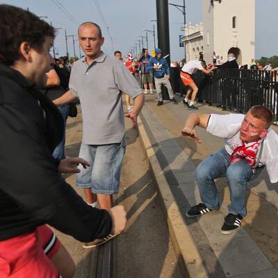 Schwere Ausschreitungen in Warschau