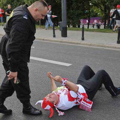 Schwere Ausschreitungen in Warschau