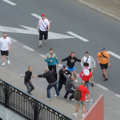 Schwere Ausschreitungen in Warschau